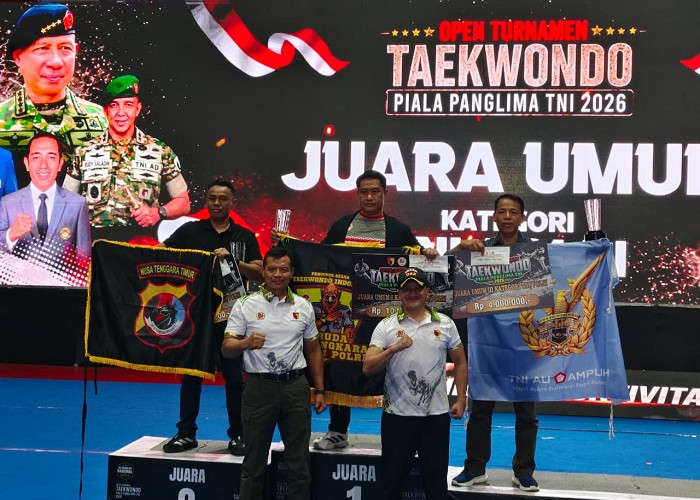 Taekwondo Piala Panglima TNI 2026 Lahirkan Atlet Berprestasi di Surabaya