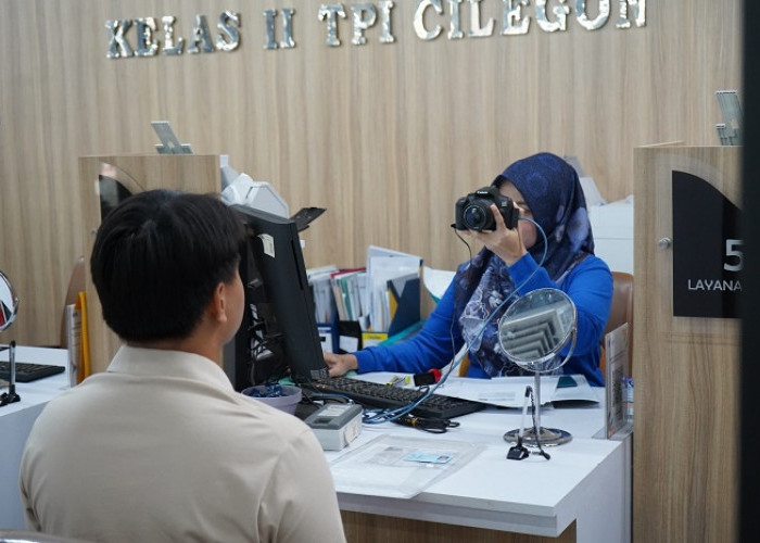 PASPORIA Hadir di Car Free Day, Imigrasi Cilegon Permudah Layanan Paspor Akhir Pekan