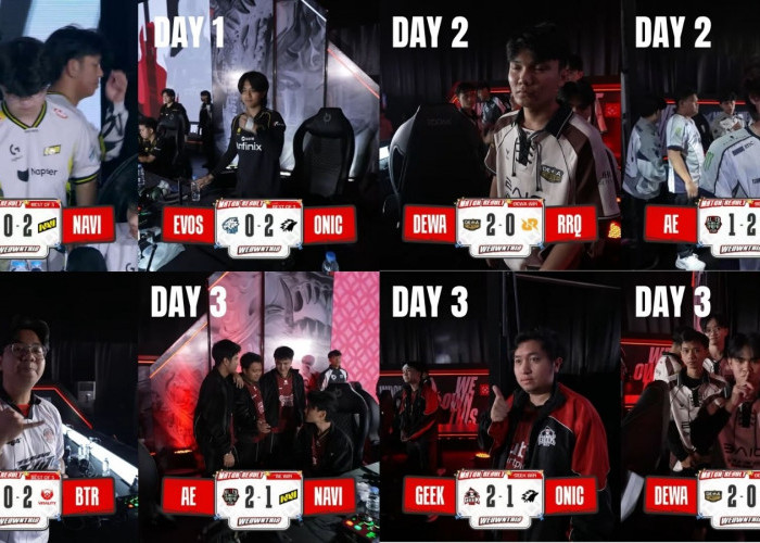 Rekap MPL ID S17 Week 5: Persaingan Memanas, ONIC Terjegal King Slayer dan RRQ Hoshi Masih Terpuruk