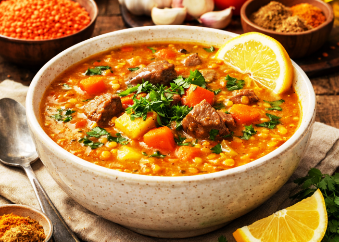 Sup Lentil Ramah Pencernaan