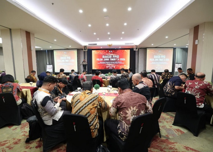 Rakor PPID 2026, Polda Jatim Tekankan Pelayanan Informasi Transparan dan Akuntabel