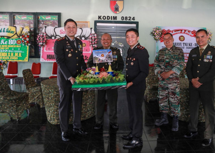 Kapolres Jember Gerebek Markas Kodim