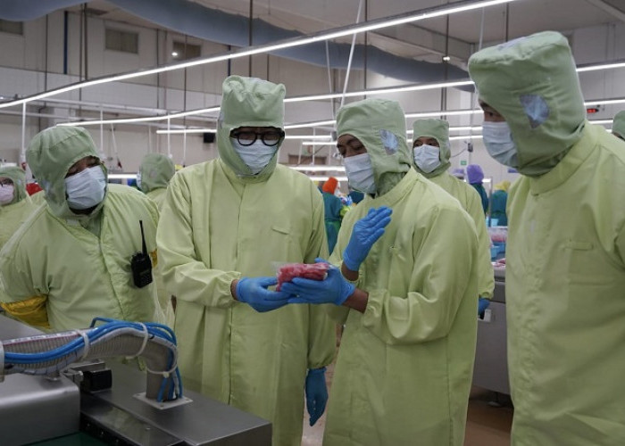Kunjungi Surabaya, Wamenperin Soroti Potensi Industri Udang dan Penguatan Sektor Hulu