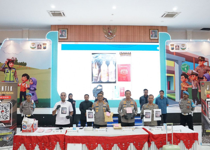 Polresta Sidoarjo Ungkap Peredaran Narkotika Jaringan Internasional, Dua WNA Ditangkap