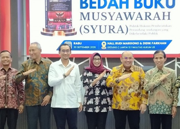 Bedah Buku Musyawarah di Malang Tawarkan Konsep Demokrasi dalam Pembentukan Undang-Undang