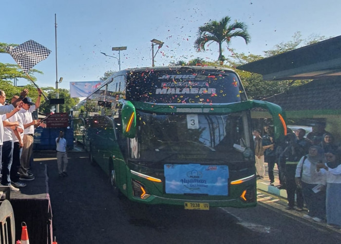 Manjakan Pemudik, PJT I Lepas 377 Peserta Mudik Gratis dengan Fasilitas Premium dan Armada Berkelas