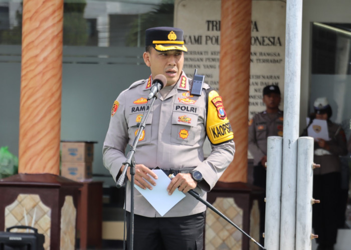 Anugerahkan Kenaikan Pangkat Pengabdian, Kapolresta Banyuwangi: Jadi Amanah Tingkatkan Pelayanan Terbaik