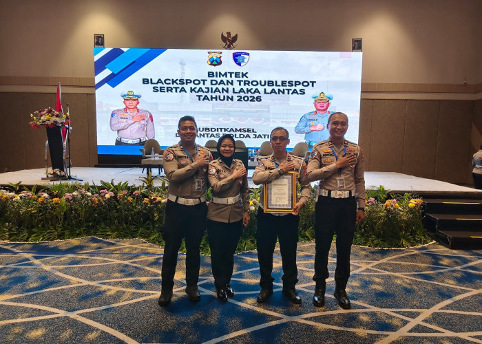 Satlantas Polres Gresik Raih Juara 1 Video Rampcheck se- Jawa Timur