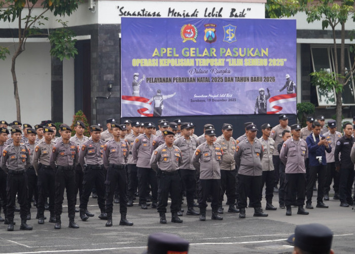 Catat! Mulai 22 Desember, Polrestabes Surabaya Gelar Operasi Lilin Semeru 2025