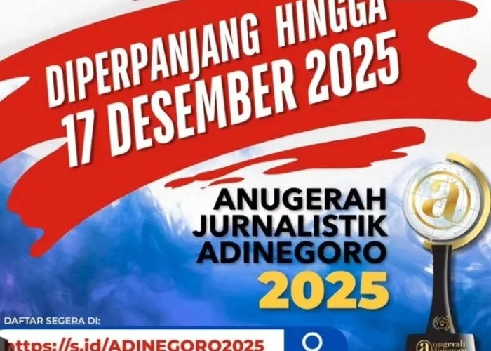 Perebutkan Hadiah Ratusan Juta, PWI Perpanjang Pendaftaran Adinegoro Award hingga 17 Desember