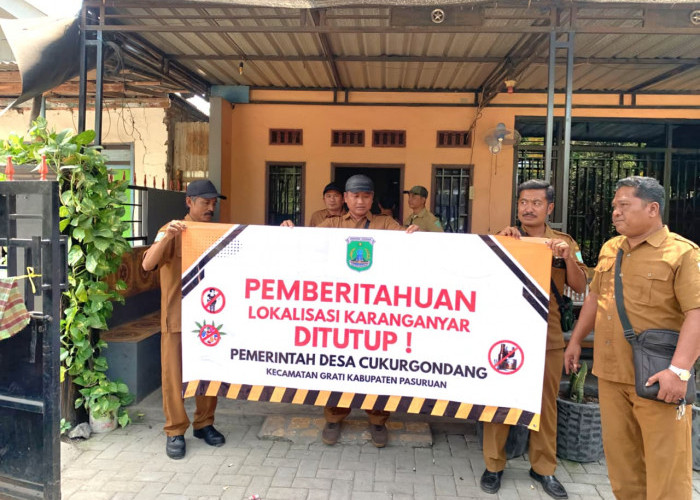 Pemdes Cukurgondang Tutup Lokalisasi Karanganyar Pasuruan, Warung Wajib Kosong 7 Hari