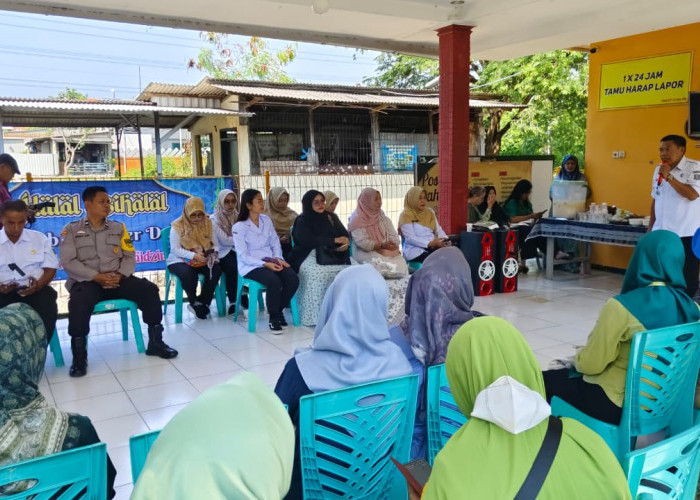 Perkuat Sinergi Tiga Pilar, Polsek Wiyung Hadiri Halalbihalal Kader Surabaya Hebat di Pondok Maritim Indah