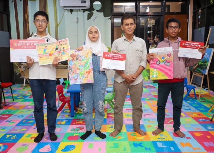 Anak Disabilitas Surabaya Borong Juara Kompetisi Seni Internasional