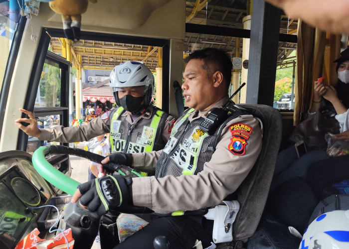 Operasi Gabungan di Terminal Bunder, Polres Gresik Perketat Pengawasan Bus Jelang Libur Nataru