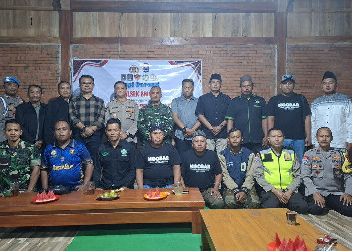 Polsek Bringin Ngobar Jelang Suro, Jaga Kamtibmas Ngawi Tetap Kondusif 