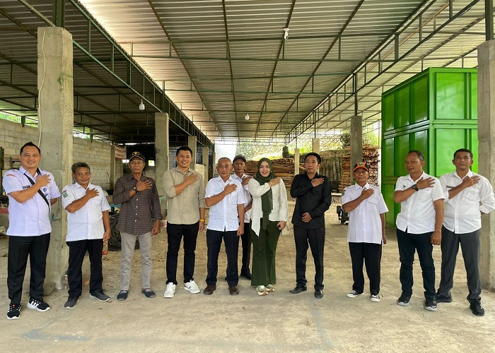 Dukung Inovasi Putra Daerah, Dewan Magetan Kunjungi Mesin Pengolah Sampah Kades Taji