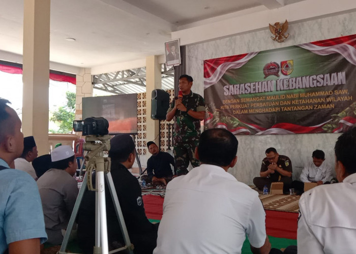 Rangkul Kiai dan Warga Silo, Dandim Jember Tekankan Pentingnya Pangan dan Kebersamaan