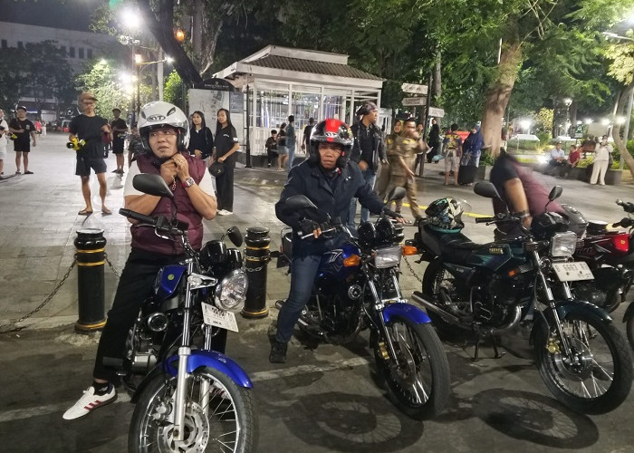 Night Ride RX King Forkopimda Keliling Surabaya, Ketua DPRD Ajak Warga Jogo Suroboyo