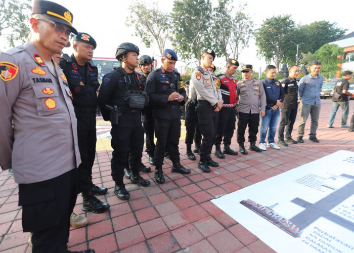 Kawal Suran Agung dan Pengesahan Warga Baru PSHT, Polres Gresik Sampaikan Apresiasi Kondusivitas Masyarakat
