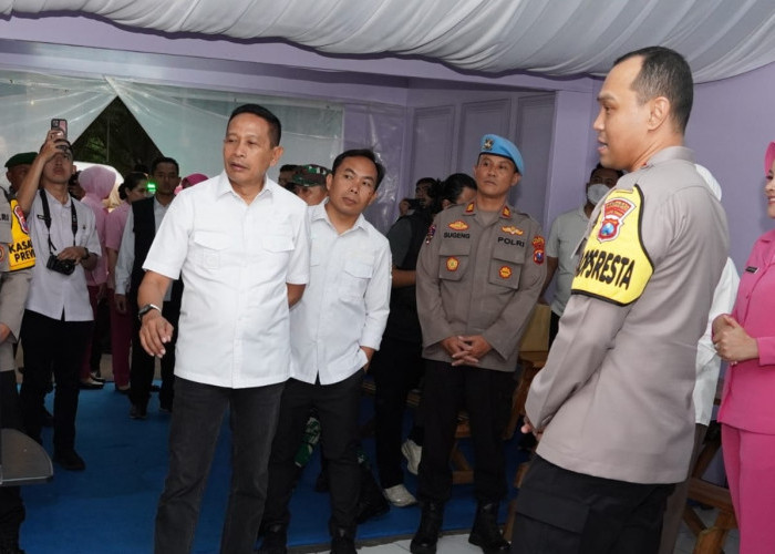 Kawal Mudik Aman, Forkopimda Kota Malang Sisir Pos Pelayanan hingga Masjid Besar Jelang Idulfitri 1447 H