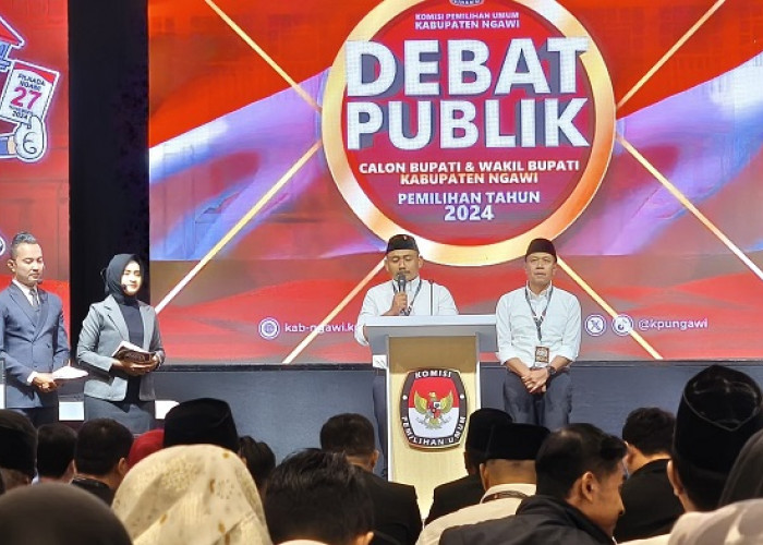 KPU Ngawi Kemas Debat Publik Melalui Tajamkan Visi Misi Calon Tunggal 