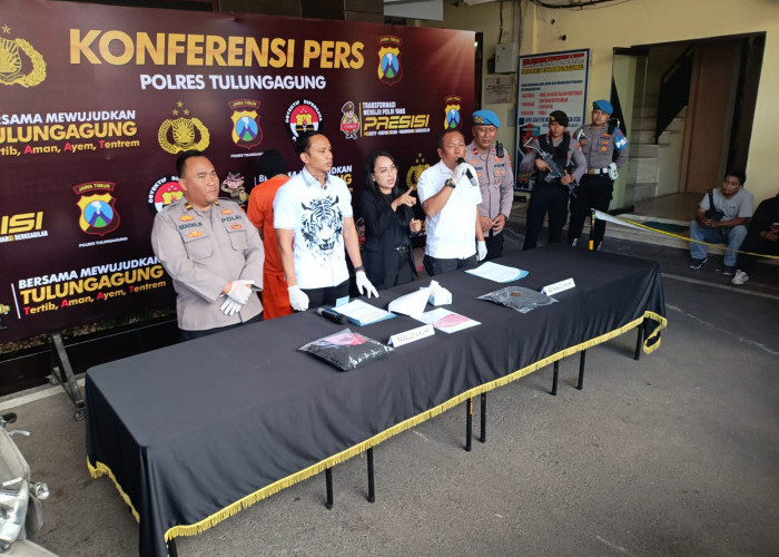 Aniaya Wakapolsek Pakel, Pemuda Tulungagung Tak Berkutik Dibekuk Polisi