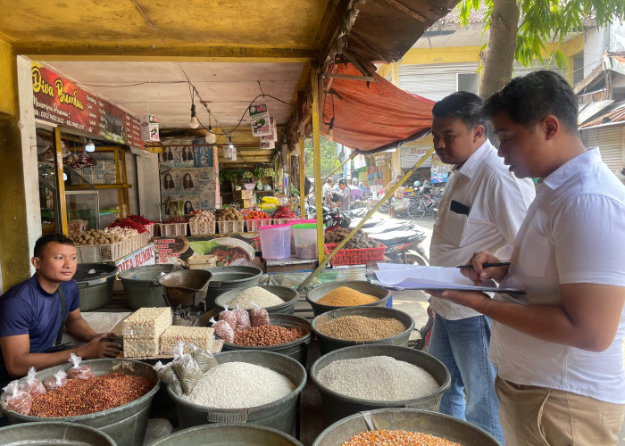 Sidak Pasar Jelang Ramadan, Satgas Pangan Polres Mojokerto Temukan Ritel Modern Jual Beras Premium Lampaui HET