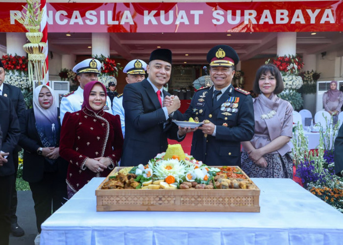 Peringati HUT ke-80 Bhayangkara di Surabaya, Sinergi Lintas Instansi Jaga Kondusivitas Kota Pahlawan