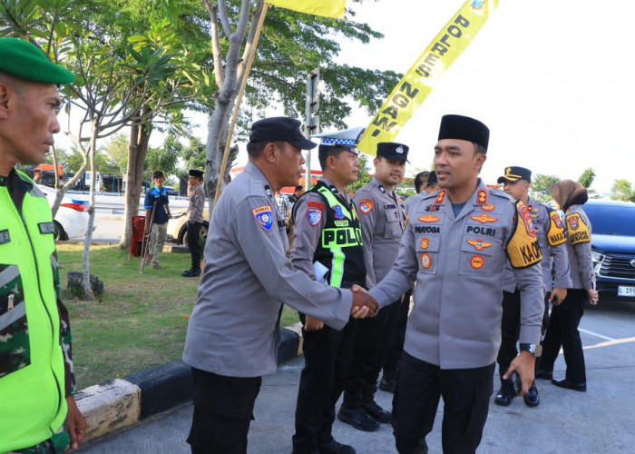 Kapolres Ngawi Cek Kesiapan Pos Pengamanan Dukung Operasi Ketupat Semeru 2026 