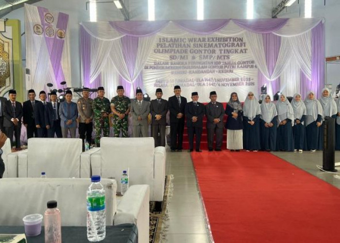 Polsek Kandangan Monitoring Pembukaan Islamic Wear Exhibition dan Olimpiade Gontor Putri 4