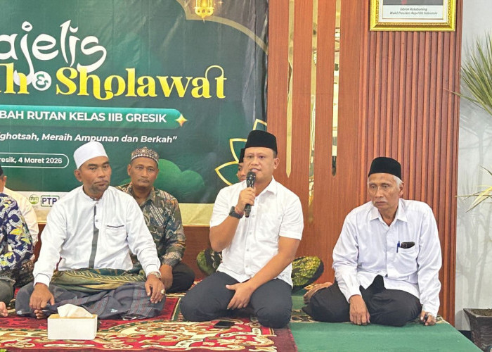 Berbuka Bersama MUI, Warga Binaan Rutan Gresik Dapat Tausiah dari Para Ulama  