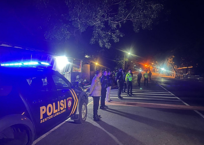 Cegah Balap Liar dan Kriminalitas, Polres Lumajang Turunkan Tim Gabungan