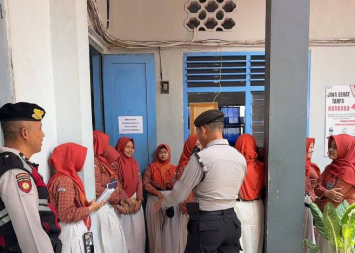 Satsamapta Polres Ngawi Gelar PATAS di SMAN 1 Ngawi