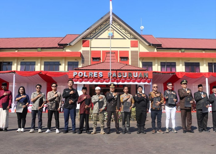 Hari Bhayangkara ke-80, Kapolres Pasuruan Tekankan Profesionalisme dan Sinergitas