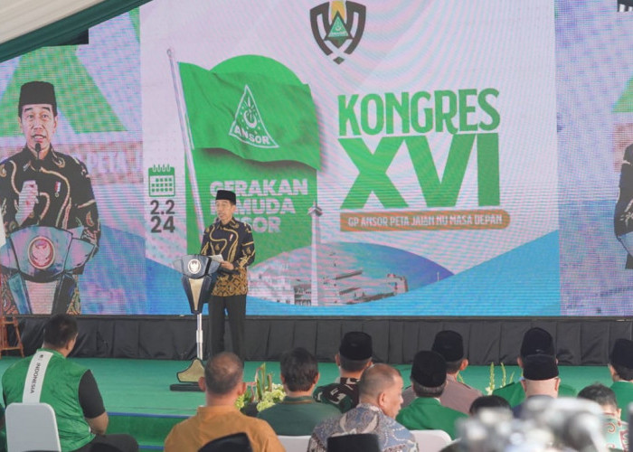 Presiden Jokowi Apresiasi Peran GP Ansor Sebarkan Nilai Moderasi Beragama