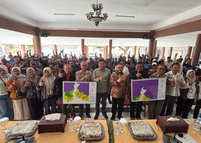 Terima Peta Kawasan Hutan, Pemkot Batu Perjelas Batas Wilayah Sumberbrantas dan Tulungrejo