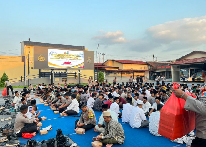 Semarak 1 Muharram 1448 H, Polres Kediri Gelar Doa Bersama dan Bakti Sosial