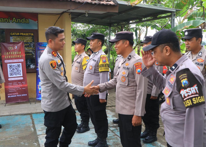 Jelang Libur Akhir Tahun, Kapolres Ngawi Kunjungi Polsubsektor Kasreman