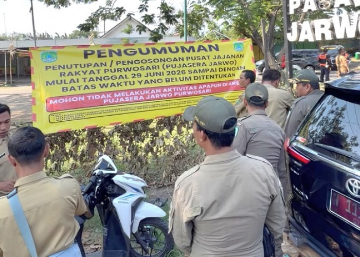 Tidak Produktif, Pujasera Jarwo  Ditutup Pemkab Pasuruan