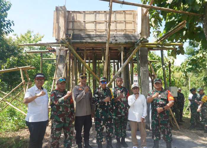 Tim Wasev TMMD 127 Tinjau Sumur Bor di Talango, 1.332 KK Kini Nikmati Air Bersih