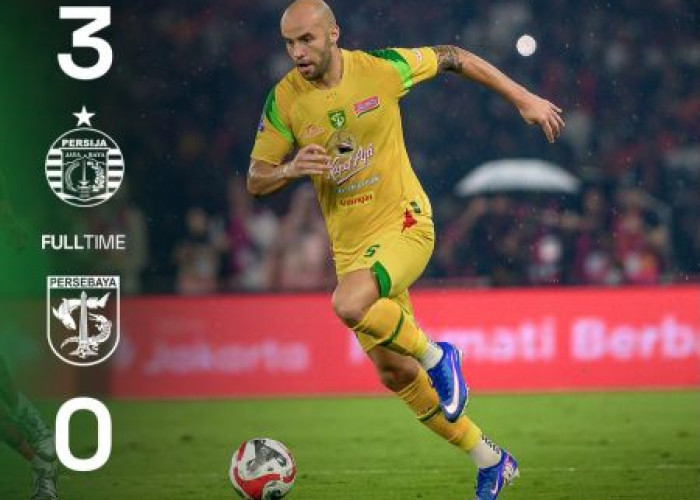 Persebaya Kalah Telak dari Persija Jakarta di GBK dengan Skor 0-3 