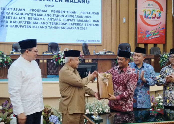 Bupati dan DPRD Kabupaten Malang Paripurna Bahas Perda-RAPBD 2024