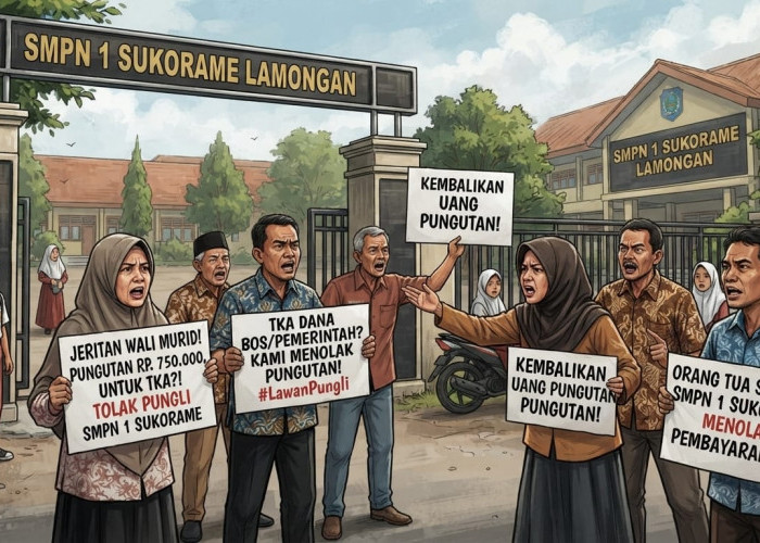 Dugaan Pungli TKA di SMPN 1 Sukorame, Wali Murid Menjerit