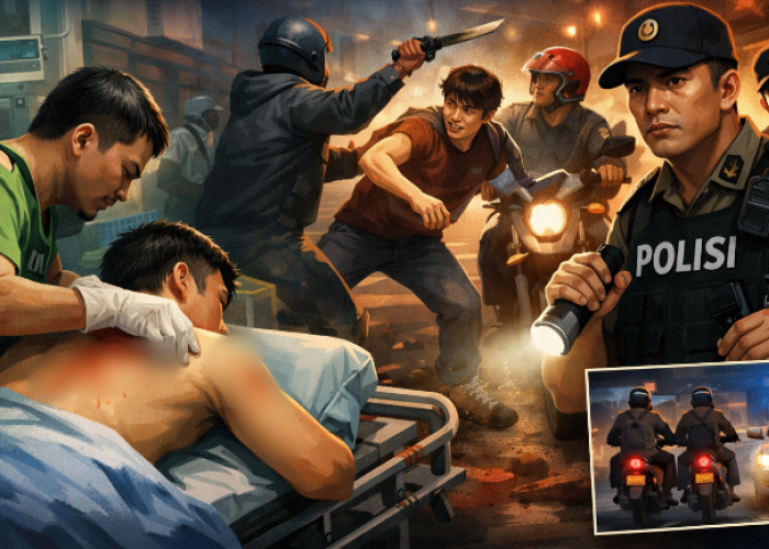 Remaja di Dupak Surabaya Dibacok saat Malam Idulfitri 2026, Polisi Buru Pelaku