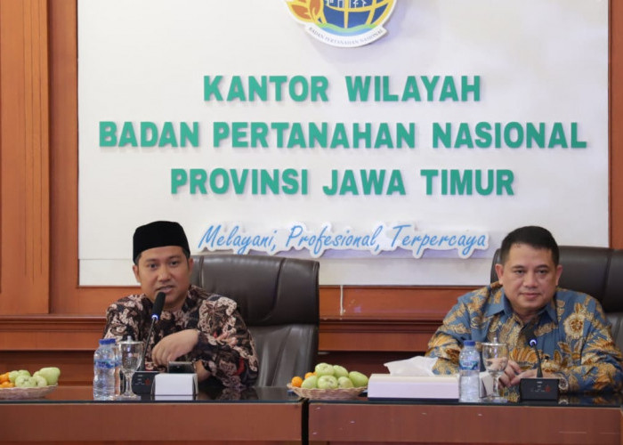 Perkuat Legalitas Aset Keagamaan, Kanwil BPN Jatim Laksanakan Rakor Akselerasi Sertipikasi Tanah Wakaf Tempat 