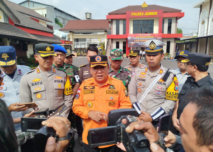 Sebar Ribuan Personil Gabungan, Polres Jember Tingkatkan Keamanan Sambut Nataru