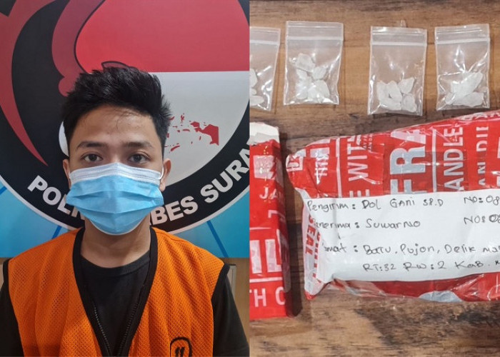 2 Lokasi di Surabaya Jadi Ladang Bisnis Haram, Polisi Sikat Pengedar Sabu Asal Wonorejo