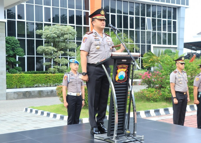 Kapolres Gresik Tegaskan Pelayanan Humanis dan Matangkan Pengamanan May Day 2026