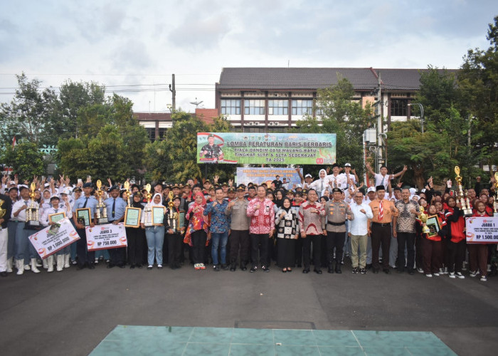 Peringati HUT ke-80 RI, Lomba PBB Piala Dandim 0818 Berlangsung Semarak