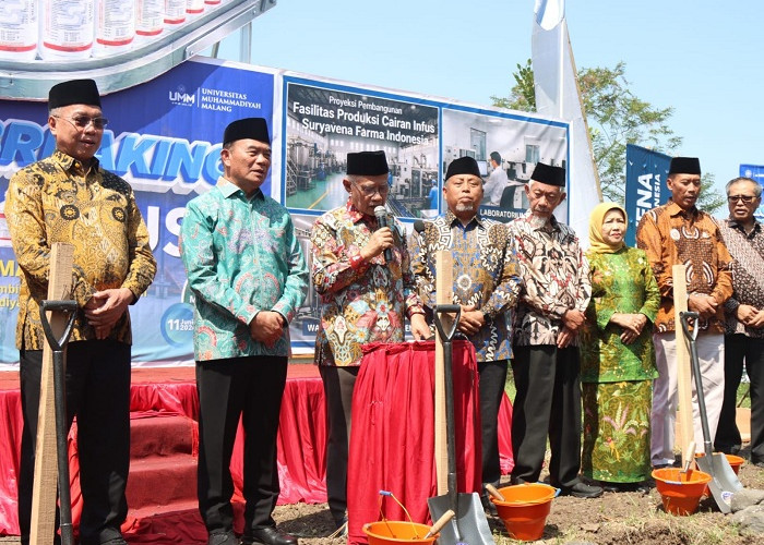 UMM Bangun Pabrik Infus di Malang, Pasok Kebutuhan Medis Nasional